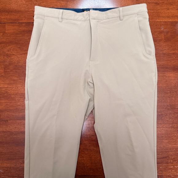 Teren Designs Daily Driver Adventure Pants Mens 32x30 Tan Khaki Stretch Travel - Picture 2 of 12